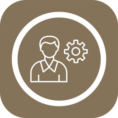 seo modern simgesinin vektör illüstrasyonu