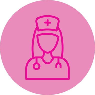 Hemşire Simgesi çizimi