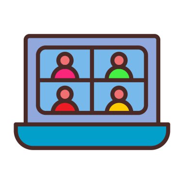 grup insan vektör simgesi