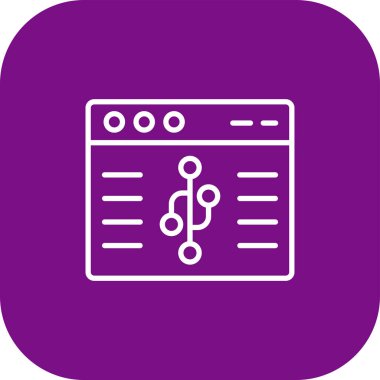 Uygulama simgesinin vektör illüstrasyonu