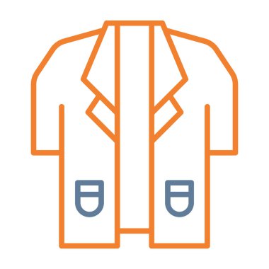 giysi simgesinin vektör illüstrasyonu