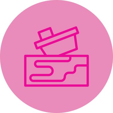 seo modern simgesinin vektör illüstrasyonu