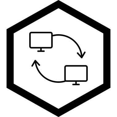 seo modern simgesinin vektör illüstrasyonu
