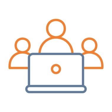 Kolayca değiştirebilen ya da düzenleyebilen çevrimiçi vektör simgesi