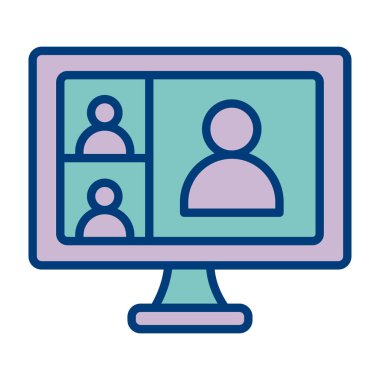 Ağ simgesi. düz dizayn