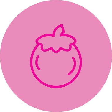 Şirin bir simgenin vektör illüstrasyonu