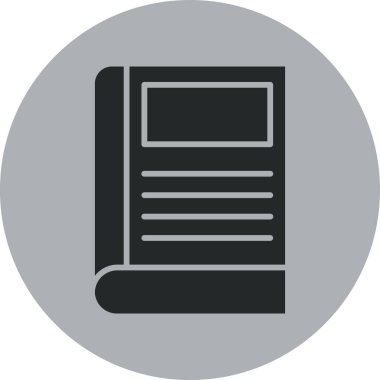 Belge simgesinin vektör illüstrasyonu