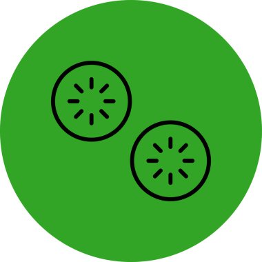 Gıda simgesinin vektör illüstrasyonu