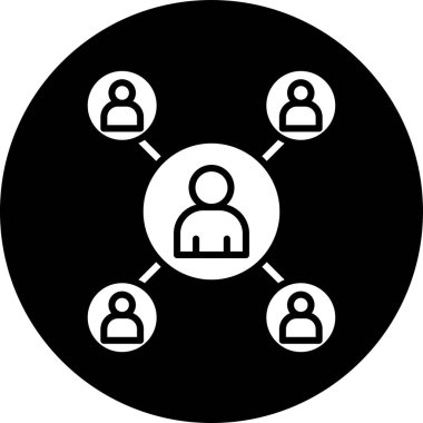 şebeke. Web simgesi vektör illüstrasyonu