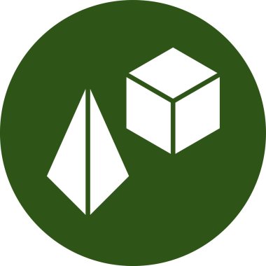 kutu teslim simgesi katı biçimde