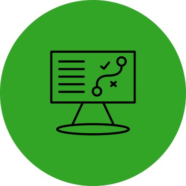 seo modern simgesinin vektör illüstrasyonu