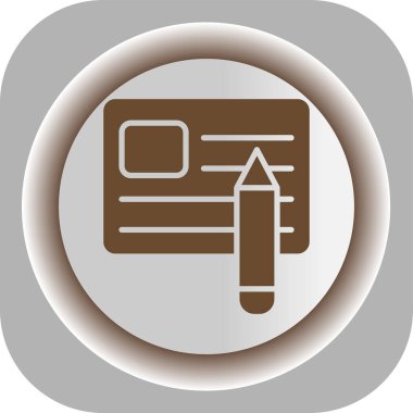 Kağıt yaprağının simgesi