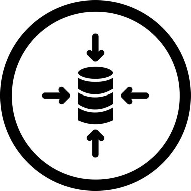 seo modern simgesinin vektör illüstrasyonu