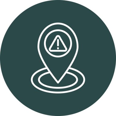 Harita işaretleyici vektör illüstrasyonuName