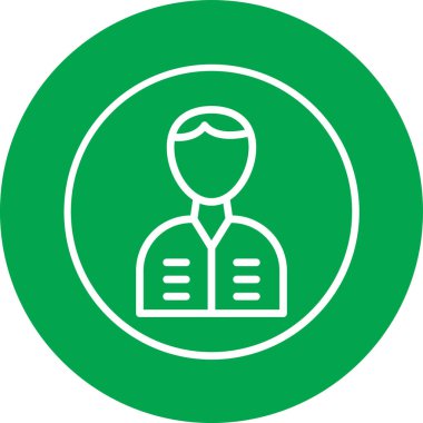 Modern simgenin vektör illüstrasyonu