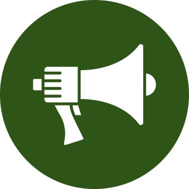 megafon vektör simgesi işareti