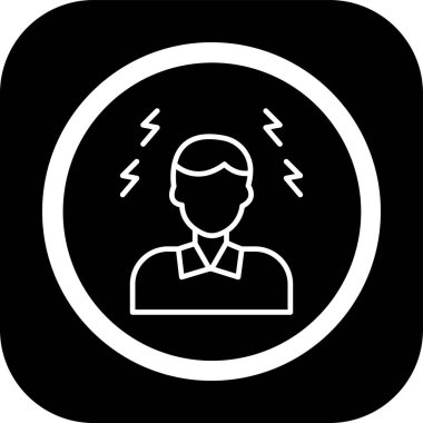 Modern b 'nin vektör illüstrasyonu insanların ikonundan yoksun