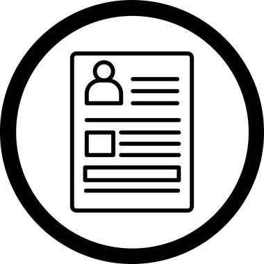 Belgenin vektör illüstrasyonu