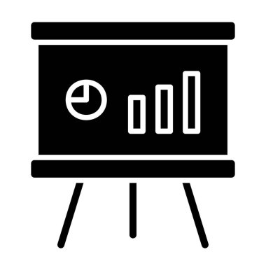 vektör lcd simgesi illüstrasyonu