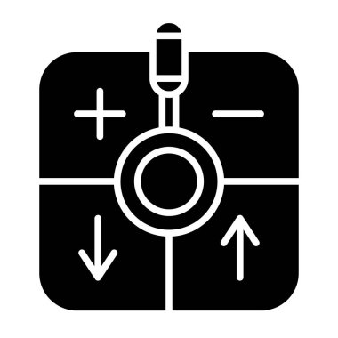 seo modern simgesinin vektör illüstrasyonu