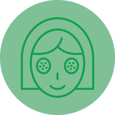 Kadın vektör illüstrasyonu