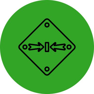 ok simgesinin vektör illüstrasyonu