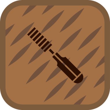 Modern oto tamir simgesinin vektör illüstrasyonu