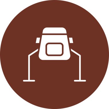 Modern simgenin vektör illüstrasyonu