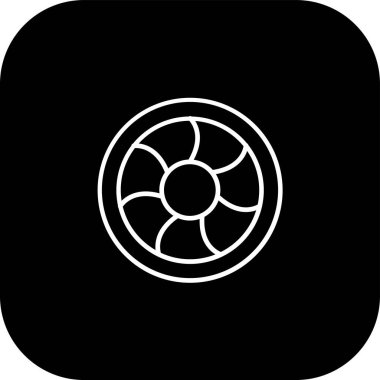 Gıda simgesinin vektör illüstrasyonu