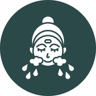 Buda. Web simgesi basit illüstrasyon