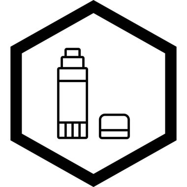 Modern otomatik simgenin vektör illüstrasyonu