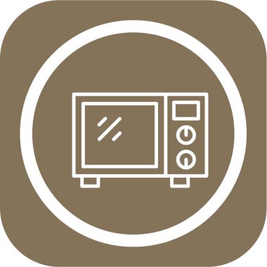 Vektör TV simgesi illüstrasyonu