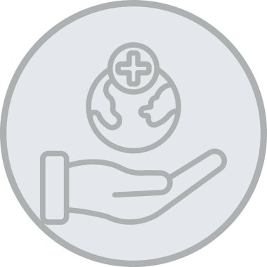 Modern simgenin vektör illüstrasyonu