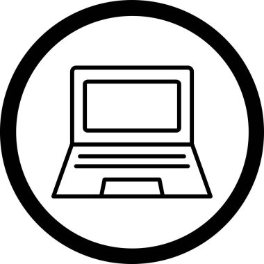 bilgisayar simgesi vektör illüstrasyonu