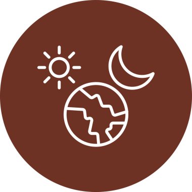 toprak simgesi vektör illüstrasyonu