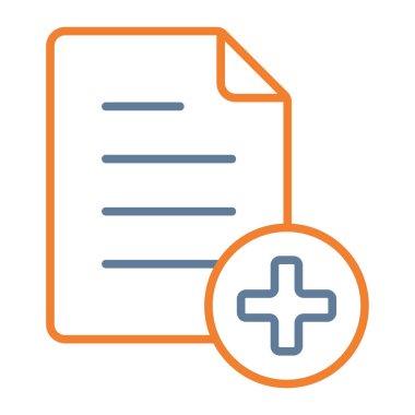 dosya belgesi simgesi. Web için dosya vektör simgelerinin basit illüstrasyonu