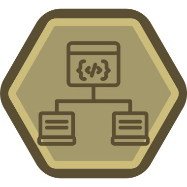 Seo simgesinin vektör illüstrasyonu