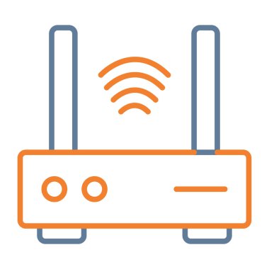 kablosuz kablosuz ağ sinyali vektör simgesi