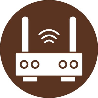 wifi simgesi vektör illüstrasyonu