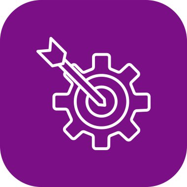 Kişisel ve ticari kullanım için dişli vektör simgesi simgesi vektör çizimi..