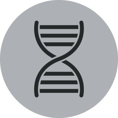 DNA simgesi vektör illüstrasyonu