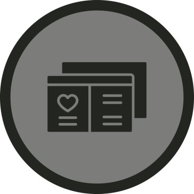 Modern b 'nin vektör illüstrasyonunda belgenin eksik simgesi