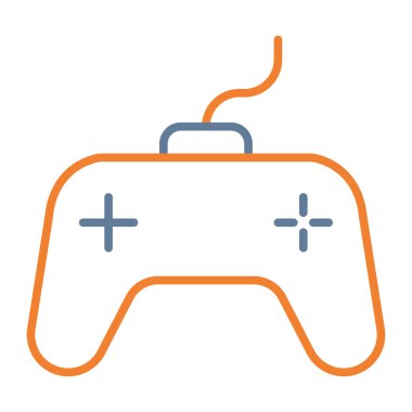 oyun denetleyici vektör ince çizgi simgesi