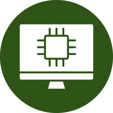 bilgisayar simgesi, vektör illüstrasyonu