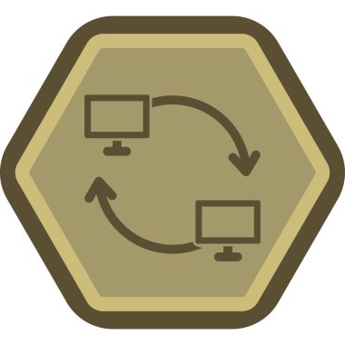 seo modern simgesinin vektör illüstrasyonu