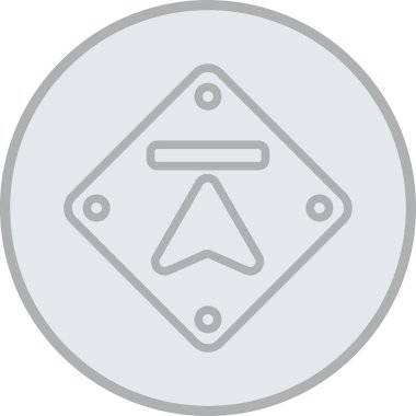 vektör yönü ok simgesi