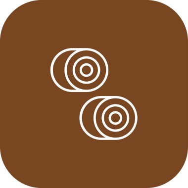 çikolata vektörü düz renk simgesi