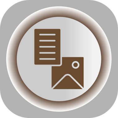 uzun gölgeli belgenin vektör simgesi