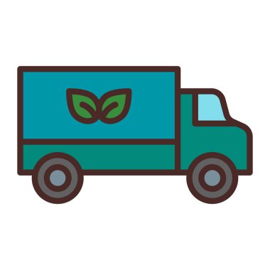 kamyon Teslimat Servisi simgesini