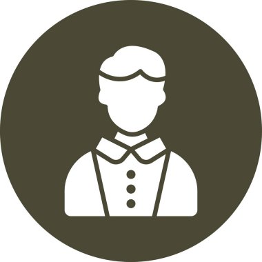 vektör insan avatar simgesi